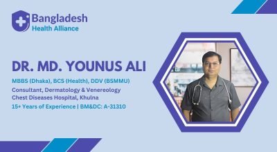 Dr. Md. Younus Ali – Dermatology, Venereology, Allergy & Cosmetic Dermatology Specialist in Khulna