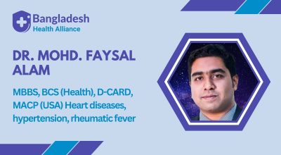 Dr. Mohd. Faysal Alam - Heart diseases, hypertension, rheumatic fever in Khulna