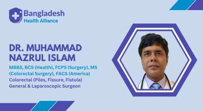 Dr. Muhammad Nazrul Islam Colorectal (Piles, Fissure, Fistula) General & Laparoscopic Surgeon