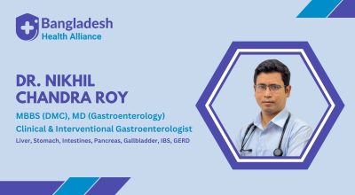 Dr. Nikhil Chandra Roy Gastroenterologist in Dhaka Liver & Pancreatic Specialist