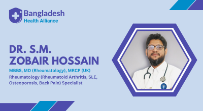 Dr. S.M. Zobair Hossain rheumatologist based in Rajshahi