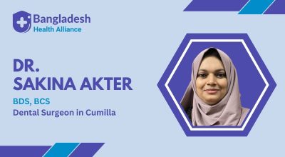 Dr. Sakina Akter Trusted Dental Surgeon in Cumilla